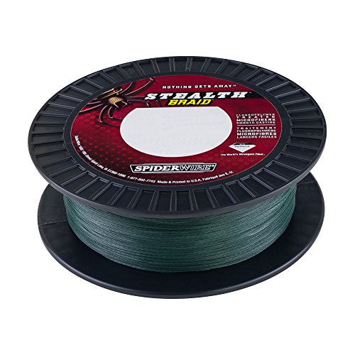 Spiderwire SS65g-500 Stealth Moosgrün 0,38 mm, 65lb-500yd von Spiderwire