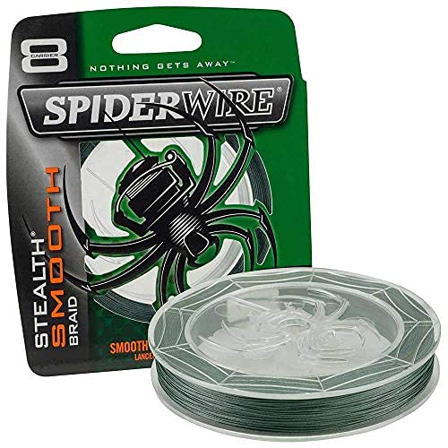 Spiderwire Stealth Smooth x8 Moss Green 0,23mm 300m von Spiderwire