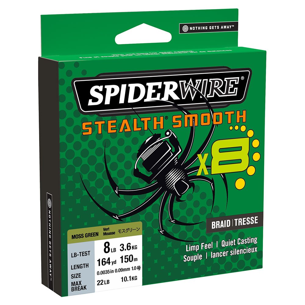 Spiderwire Stealth Smooth 8 Braided Line 150 M Blau 0.390 mm Spiderwire Stealth Smooth 8 Braided Line 150 M Blau 0.390 mm von Spiderwire
