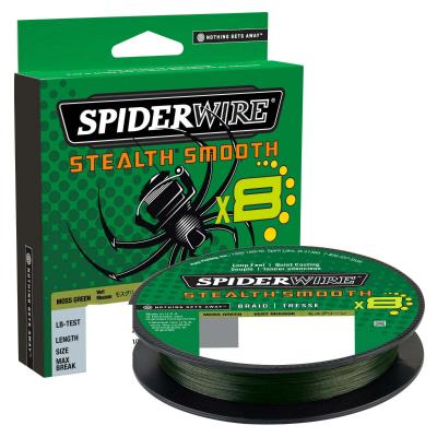 Spiderwire Stealth Smooth8 0.09mm 150M 7.5K Moss Green von Spiderwire
