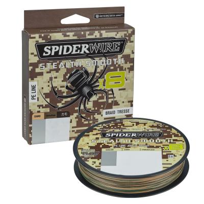 Spiderwire Stealth Smooth8 0.15mm 150M 16.5K CAMO von Spiderwire