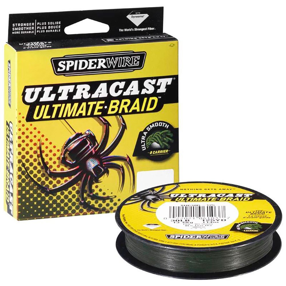 Spiderwire Ultracast 110 M Braided Line Silber 0.350 mm von Spiderwire