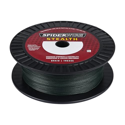 Spiderwire Ss50g-500 Stealth Moosgrün 0,35 mm, 50lb-500yd Spiderwire Ss50g-500 Stealth Moosgrün 0,35 mm, 50lb-500yd von Spiderwire