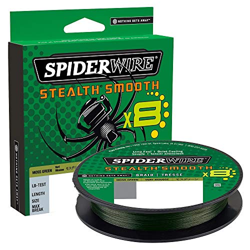 Spiderwire Stealth Smooth8 0.13mm 300M 12.7K Moss Green von Spiderwire