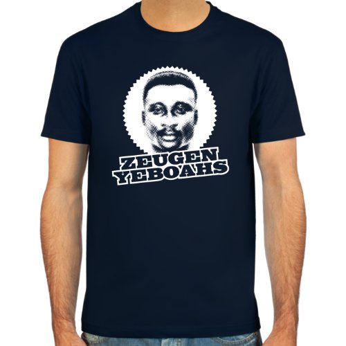 SpielRaum T-Shirt Anthony Tony Yeboah ::: Farbauswahl: SkyBlue, Sand, deepred, schwarz, Oliv oder Navy ::: Größen: S-XXL ::: Fußball-Kult SpielRaum T-Shirt Anthony Tony Yeboah ::: Farbauswahl: SkyBlue, Sand, deepred, schwarz, Oliv oder Navy ::: Größen: S-XXL ::: Fußball-Kult von SpielRaum