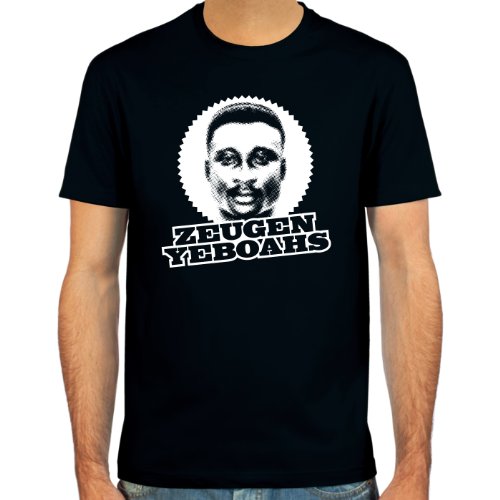 SpielRaum T-Shirt Anthony Tony Yeboah ::: Farbauswahl: SkyBlue, Sand, deepred, schwarz, Oliv oder Navy ::: Größen: S-XXL ::: Fußball-Kult SpielRaum T-Shirt Anthony Tony Yeboah ::: Farbauswahl: SkyBlue, Sand, deepred, schwarz, Oliv oder Navy ::: Größen: S-XXL ::: Fußball-Kult von SpielRaum