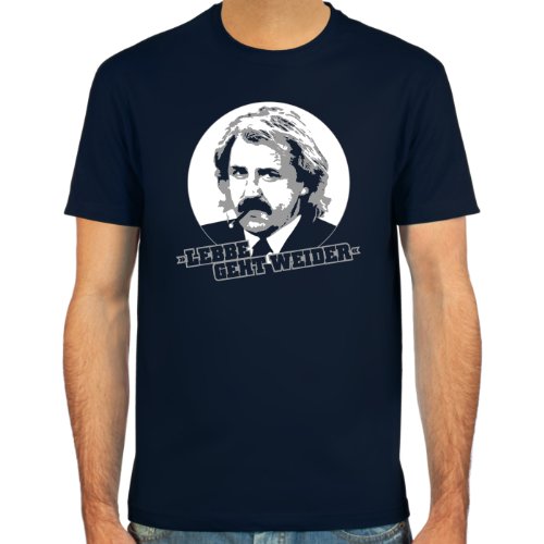 SpielRaum T-Shirt Dragoslav Stepi Stepanovic ::: Farbauswahl: deepred, schwarz, Oliv oder Navy ::: Größen: S-XXL ::: Fußball-Kult von SpielRaum