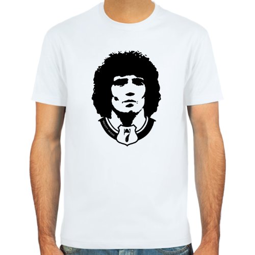 SpielRaum T-Shirt Kevin Keegan ::: Farbauswahl: SkyBlue, Sand, Weiß oder Deepred ::: Größen: S-XXL ::: Fußball-Kult SpielRaum T-Shirt Kevin Keegan ::: Farbauswahl: SkyBlue, Sand, Weiß oder Deepred ::: Größen: S-XXL ::: Fußball-Kult von SpielRaum