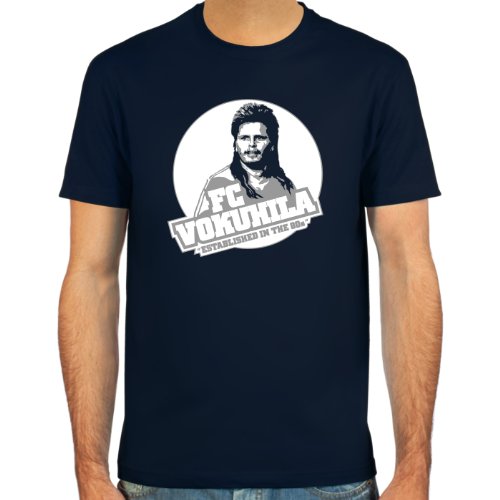 SpielRaum T-Shirt Mike Werner, FC Vokuhila ::: Farbauswahl: deepred, schwarz, Oliv oder Navy ::: Größen: S-XXL ::: Fußball-Kult SpielRaum T-Shirt Mike Werner, FC Vokuhila ::: Farbauswahl: deepred, schwarz, Oliv oder Navy ::: Größen: S-XXL ::: Fußball-Kult von SpielRaum