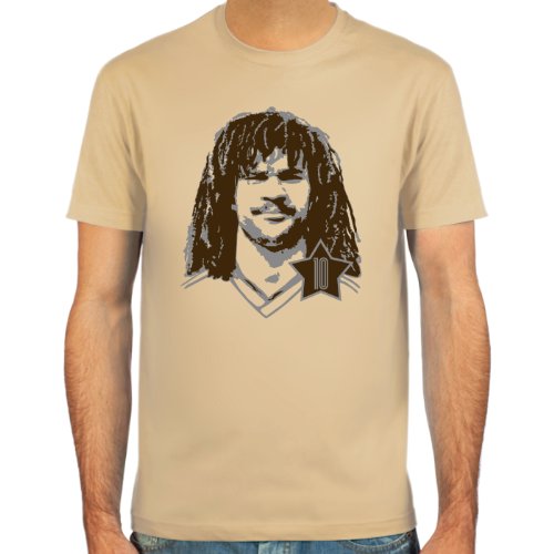 SpielRaum T-Shirt Ruud Gullit ::: Farbauswahl: SkyBlue, Sand oder weiß ::: Größen: S-XXL ::: Fußball-Kult SpielRaum T-Shirt Ruud Gullit ::: Farbauswahl: SkyBlue, Sand oder weiß ::: Größen: S-XXL ::: Fußball-Kult von SpielRaum