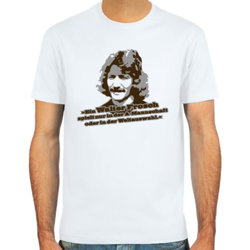 SpielRaum T-Shirt Walter Frosch ::: Farbauswahl: SkyBlue, Sand oder weiß ::: Größen: S-XXL ::: Fußball-Kult SpielRaum T-Shirt Walter Frosch ::: Farbauswahl: SkyBlue, Sand oder weiß ::: Größen: S-XXL ::: Fußball-Kult von SpielRaum