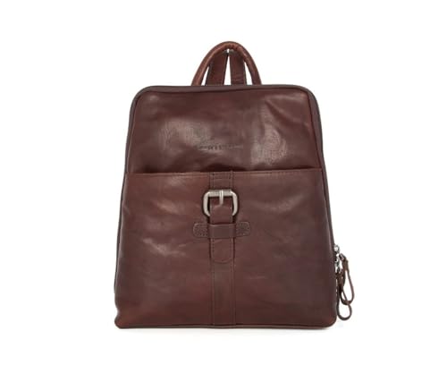 Spikes & Sparrow Leather Backpack - Texas - Dark Brown Spikes & Sparrow Leather Backpack - Texas - Dark Brown von Spikes & Sparrow