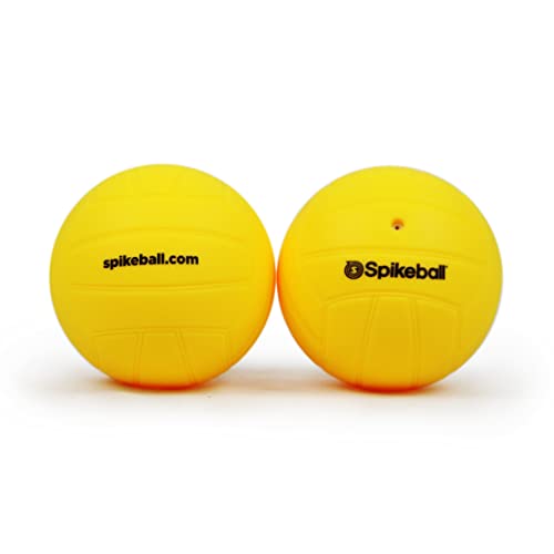 Spikeball Unisex-Adult Regular Replacement Balls, Yellow, Standard von Spikeball