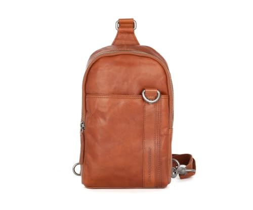 Spikes & Sparrow Leather Sling bag - Washington - Brandy Cognac Spikes & Sparrow Leather Sling bag - Washington - Brandy Cognac von Spikes & Sparrow