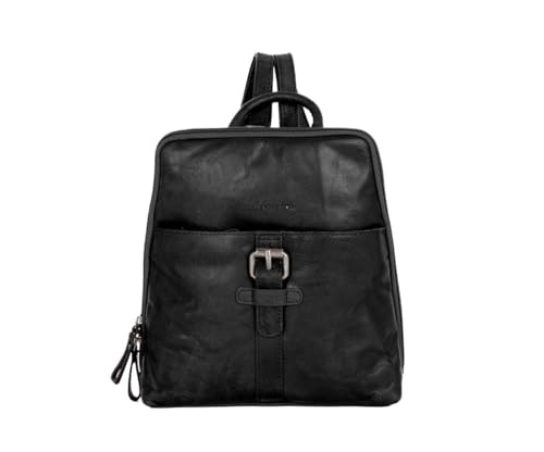 Spikes & Sparrow Lederrucksack Texas, Schwarz Spikes & Sparrow Lederrucksack Texas, Schwarz von Spikes & Sparrow