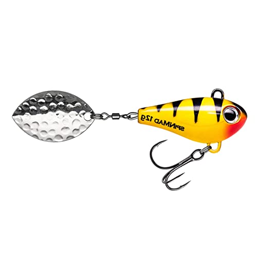 SpinMad Jigmaster 12g Jigspinner - Bleikopf Spinner, Farbe Lieblingsköder:Lemon Tiger SpinMad Jigmaster 12g Jigspinner - Bleikopf Spinner, Farbe Lieblingsköder:Lemon Tiger von SpinMad