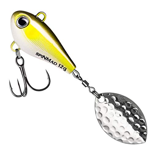 SpinMad Jigmaster 12g Jigspinner - Bleikopf Spinner, Farbe Lieblingsköder:Ayu SpinMad Jigmaster 12g Jigspinner - Bleikopf Spinner, Farbe Lieblingsköder:Ayu von SpinMad