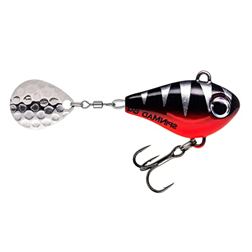 SpinMad Jigmaster Bleikopfspinner 8g - Jig Spinner, Farbe Lieblingsköder:Black Perch SpinMad Jigmaster Bleikopfspinner 8g - Jig Spinner, Farbe Lieblingsköder:Black Perch von SpinMad