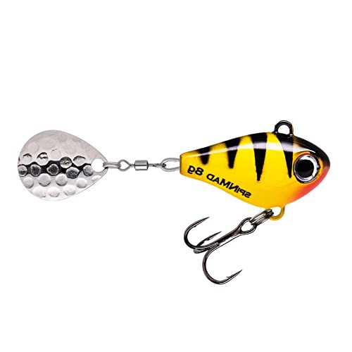 SpinMad Jigmaster Bleikopfspinner 8g - Jig Spinner, Farbe Lieblingsköder:Lemon Tiger SpinMad Jigmaster Bleikopfspinner 8g - Jig Spinner, Farbe Lieblingsköder:Lemon Tiger von SpinMad