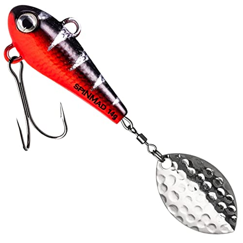 SpinMad Jigspinner 14g - Spinnköder, Farbe Lieblingsköder:Black Perch SpinMad Jigspinner 14g - Spinnköder, Farbe Lieblingsköder:Black Perch von SpinMad
