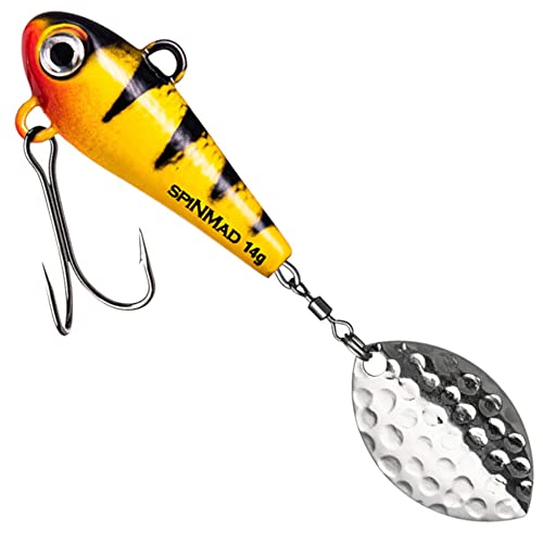 SpinMad Jigspinner 14g - Spinnköder, Farbe Lieblingsköder:Lemon Tiger SpinMad Jigspinner 14g - Spinnköder, Farbe Lieblingsköder:Lemon Tiger von SpinMad