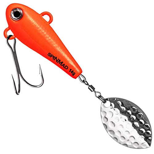 SpinMad Jigspinner 14g - Spinnköder, Farbe Lieblingsköder:Möhrchen SpinMad Jigspinner 14g - Spinnköder, Farbe Lieblingsköder:Möhrchen von SpinMad
