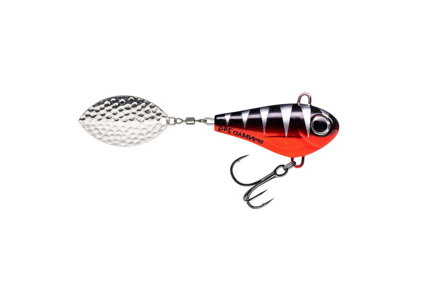 SpinMad Kunstköder, SpinMad Jigmaster Black Perch 24,0g Jig Spinner von SpinMad