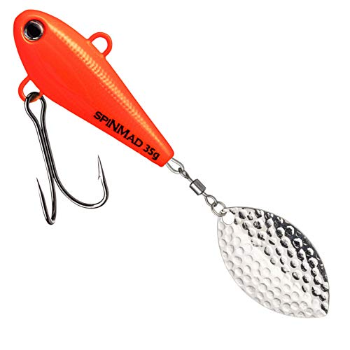 SpinMad Lieblingsköder Originals Jigspinner Angelköder Farbe Möhrchen, Größe 35 g SpinMad Lieblingsköder Originals Jigspinner Angelköder Farbe Möhrchen, Größe 35 g von SpinMad