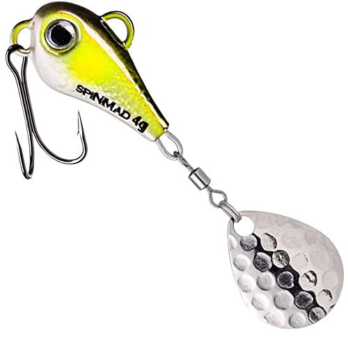 SpinMad Lieblingsköder Originals Jigspinner Angelköder Farbe Ayu, Größe 4 g SpinMad Lieblingsköder Originals Jigspinner Angelköder Farbe Ayu, Größe 4 g von SpinMad
