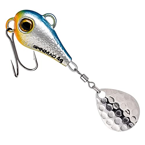 SpinMad 4g Bleikopfspinner - Jig Spinner, Farbe Lieblingsköder:Flipper von SpinMad