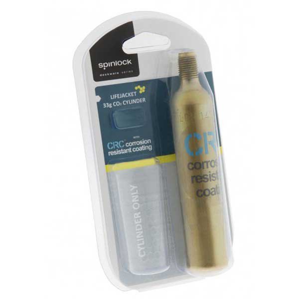 Spinlock Co2 Cartridge 33gr 10 Units Durchsichtig Spinlock Co2 Cartridge 33gr 10 Units Durchsichtig von Spinlock