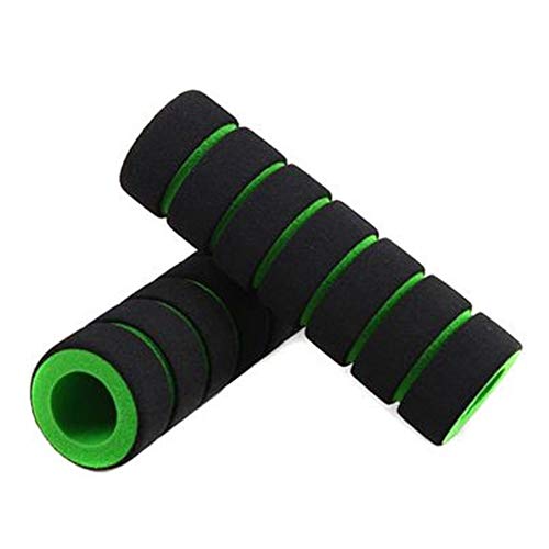 SpirWoRchlan 1 Paar Fahrrad Griffe Lenkergriffe rutschfest weich Gummi Lenker Griff komfortable Stoßfest Handgriffe für Fahrrad/Mountainbike/Rennrad Grün SpirWoRchlan 1 Paar Fahrrad Griffe Lenkergriffe rutschfest weich Gummi Lenker Griff komfortable Stoßfest Handgriffe für Fahrrad/Mountainbike/Rennrad Grün von SpirWoRchlan