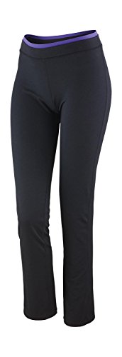 Spiro Damen Fitnesshose M Schwarz/Lavender Spiro Damen Fitnesshose M Schwarz/Lavender von Spiro