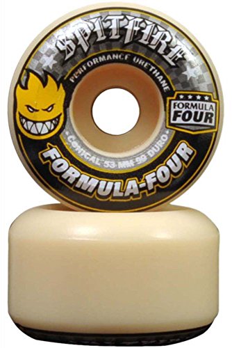 Spitfire CONICAL hot Cut Rad Skateboard-Unisex, Uni, SFWHFF119, Mehrfarbig, 53 Spitfire CONICAL hot Cut Rad Skateboard-Unisex, Uni, SFWHFF119, Mehrfarbig, 53 von Spitfire