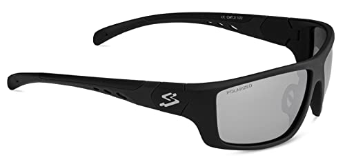Smily Gläser, Silber, polarisiert, Unisex, Schwarz Smily Gläser, Silber, polarisiert, Unisex, Schwarz von Spiuk