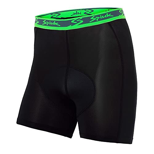 Spiuk Herren Anatomic Innen-Short, Schwarz/Grün, T. XXL Spiuk Herren Anatomic Innen-Short, Schwarz/Grün, T. XXL von Spiuk