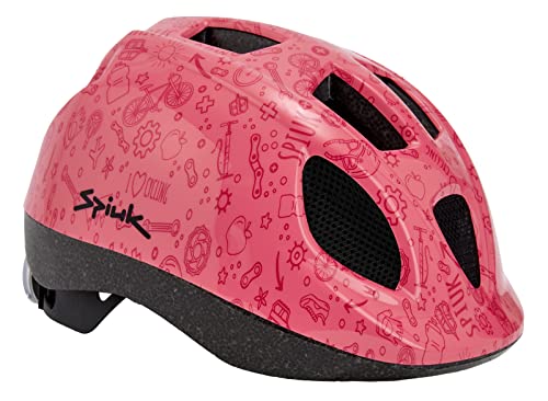 Spiuk Unisex Jugend Kids LED Helmet, Rosa, XS/S (46/53 cm) EU von Spiuk