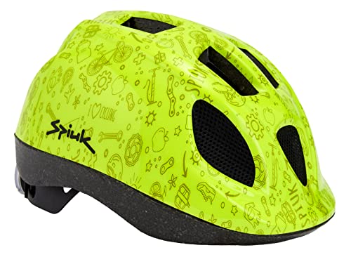 Spiuk Unisex Jugend Kids LED Helmet, Gelb, XS/S (46/53 cm) EU Spiuk Unisex Jugend Kids LED Helmet, Gelb, XS/S (46/53 cm) EU von Spiuk