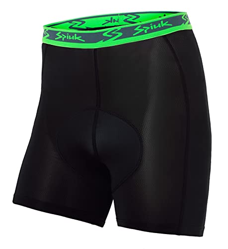 Spiuk Herren Anatomische Briefs Unterhosen, schwarz/grün, L Spiuk Herren Anatomische Briefs Unterhosen, schwarz/grün, L von Spiuk