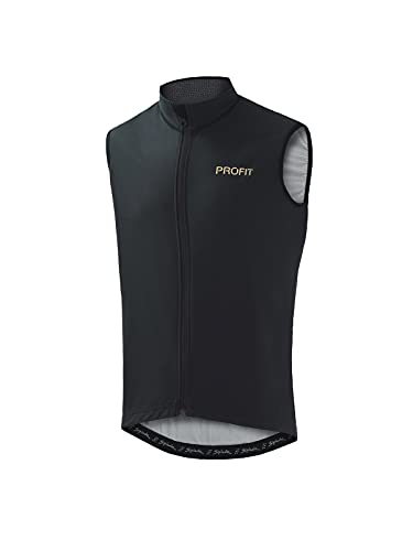 Spiuk Herren Profit Cold&rain Weste, Schwarz, 2XL Spiuk Herren Profit Cold&rain Weste, Schwarz, 2XL von Spiuk