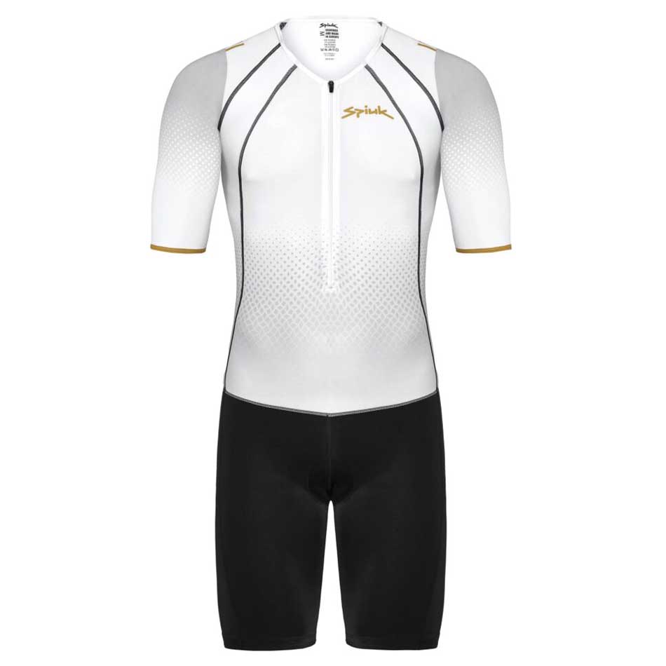 Spiuk Max Short Sleeve Trisuit Weiß L Mann Spiuk Max Short Sleeve Trisuit Weiß L Mann von Spiuk