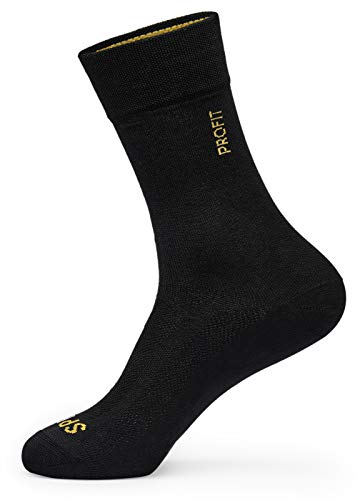 Spiuk Profit Largo Socken, Schwarz, T. 44/47 von Spiuk