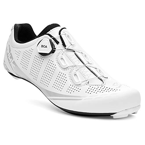 Spiuk Unisex Road C Straßenschuhe ALDAMA Carbon, mattweiß, 44 EU von Spiuk