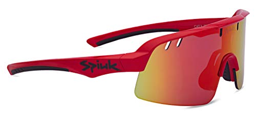 Spiuk Skala Lente Espejo Rojo Brille, rot/schwarz, Einheitsgröße von Spiuk