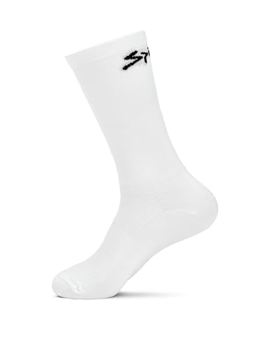 Spiuk Socken, 2 Stück, anatomisch, lang, Unisex, Weiß, Größe 38/42 von Spiuk