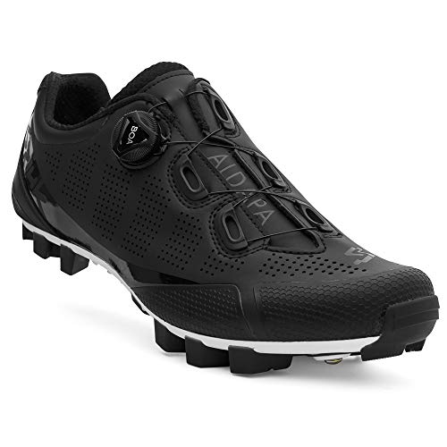 Spiuk Sportline MTB-Schuhe ALDAPA, für Erwachsene, Unisex, Mattschwarz, Größe 44 von Spiuk