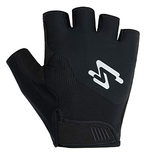 Spiuk Top Ten Road Kurzhandschuhe, Erwachsene, Unisex, Schwarz, Größe M von Spiuk