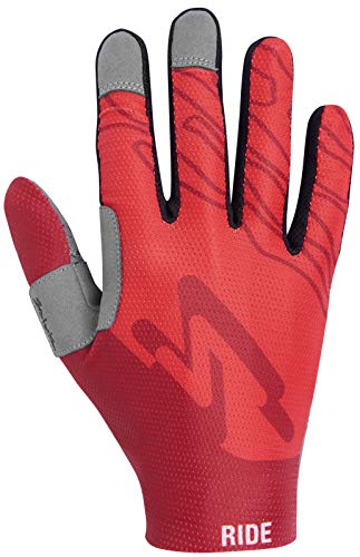 Spiuk XP All Terrain Handschuh, lang, Erwachsene, Unisex, Rot, Größe XL von Spiuk