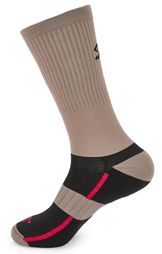 Terrain Gravel Socken, lang, Unisex, Braun, Größe 38/42 von Spiuk