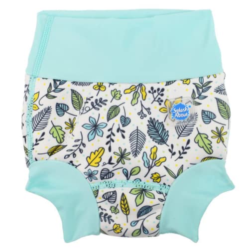 Splash About Happy Nappy Wiederverwendbare Schwimmwindel, Fallen Leaves, 2-3 jahre von Splash About